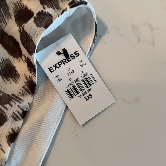 Leopard Print Ruffled Dress - Picture 2 of 3